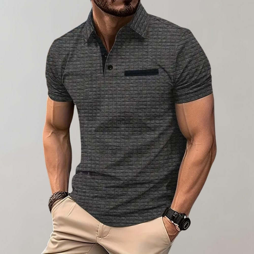 Elegantes Polohemd für Herren- Atmungsaktiv & Bequem
