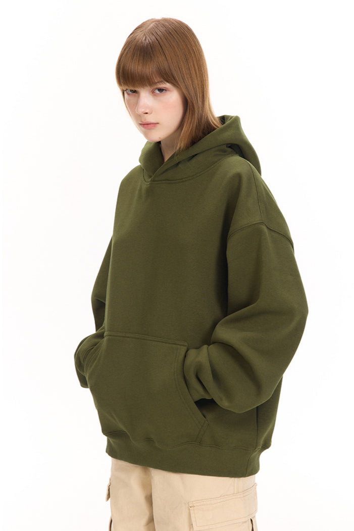 Lässiger, warmer, übergroßer Hoodie