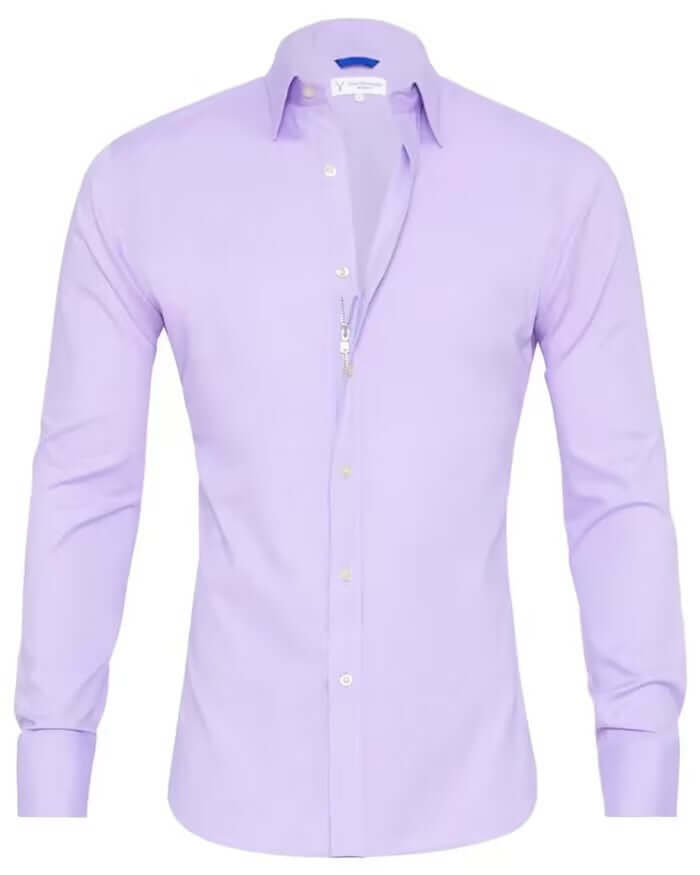 Stretch-Zip-Hemd für Herren