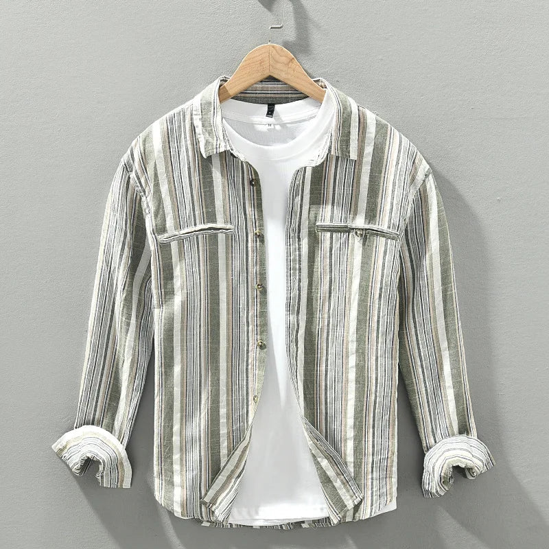 Cyril™ | Atmungsaktives Leinenhemd