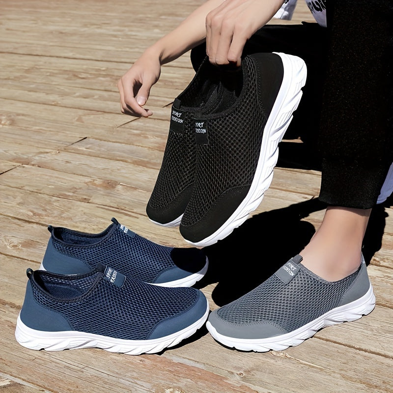 Graue Orthopädische Slip-Ons - Sam