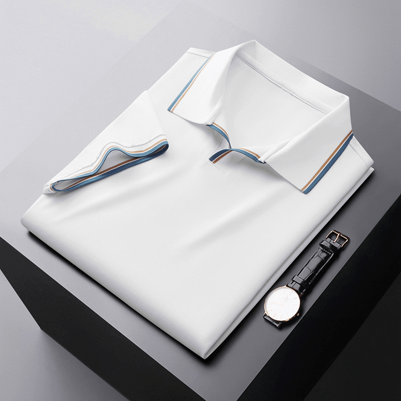 Herren Seidenpoloshirt - Elegant & Luxuriös