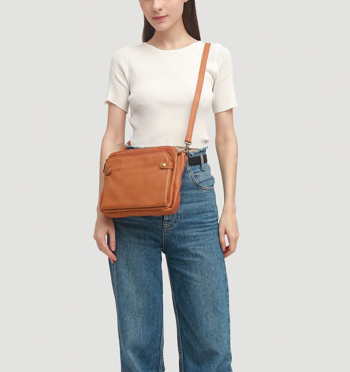 Stella™ - Handgefertigte Crossbody-Umhängetasche