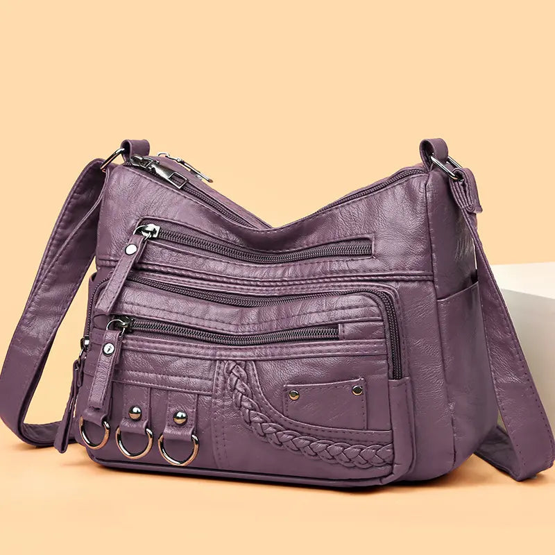 Harper™ - Stilvolle Handtaschen aus veganem Leder im Vintage-Stil