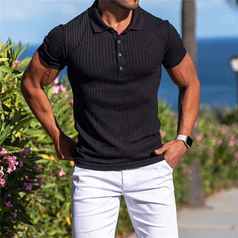 Herren Baumwoll-Poloshirt - Klassisch & Komfortabel