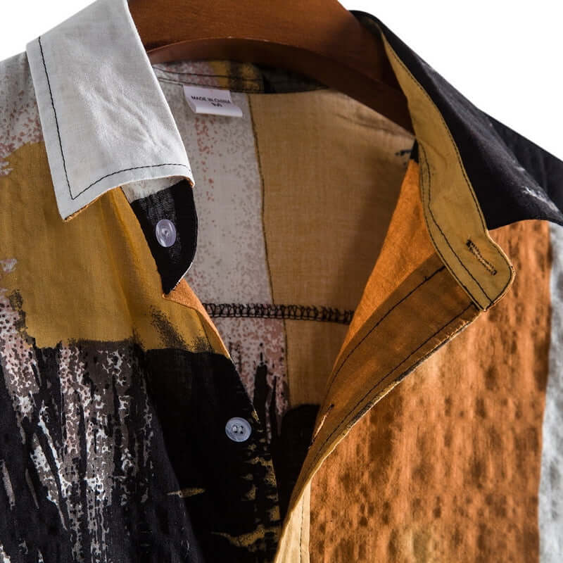 Vintage Herrenhemd im Retro-Stil