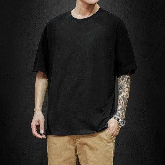 Vielseitiges Basic T-Shirt Herren