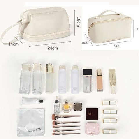 Reise-Kosmetiktasche mit großem Fassungsvermögen