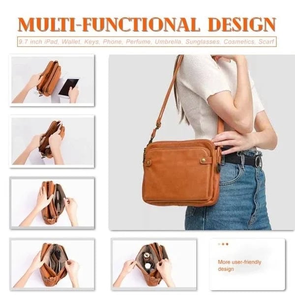 Stella™ - Handgefertigte Crossbody-Umhängetasche