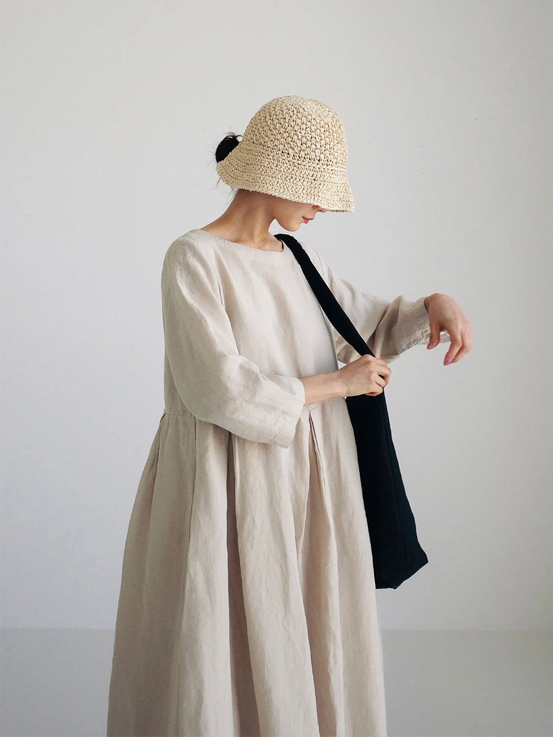 Claire™ | Designer-Midikleid für zeitlosen Komfort