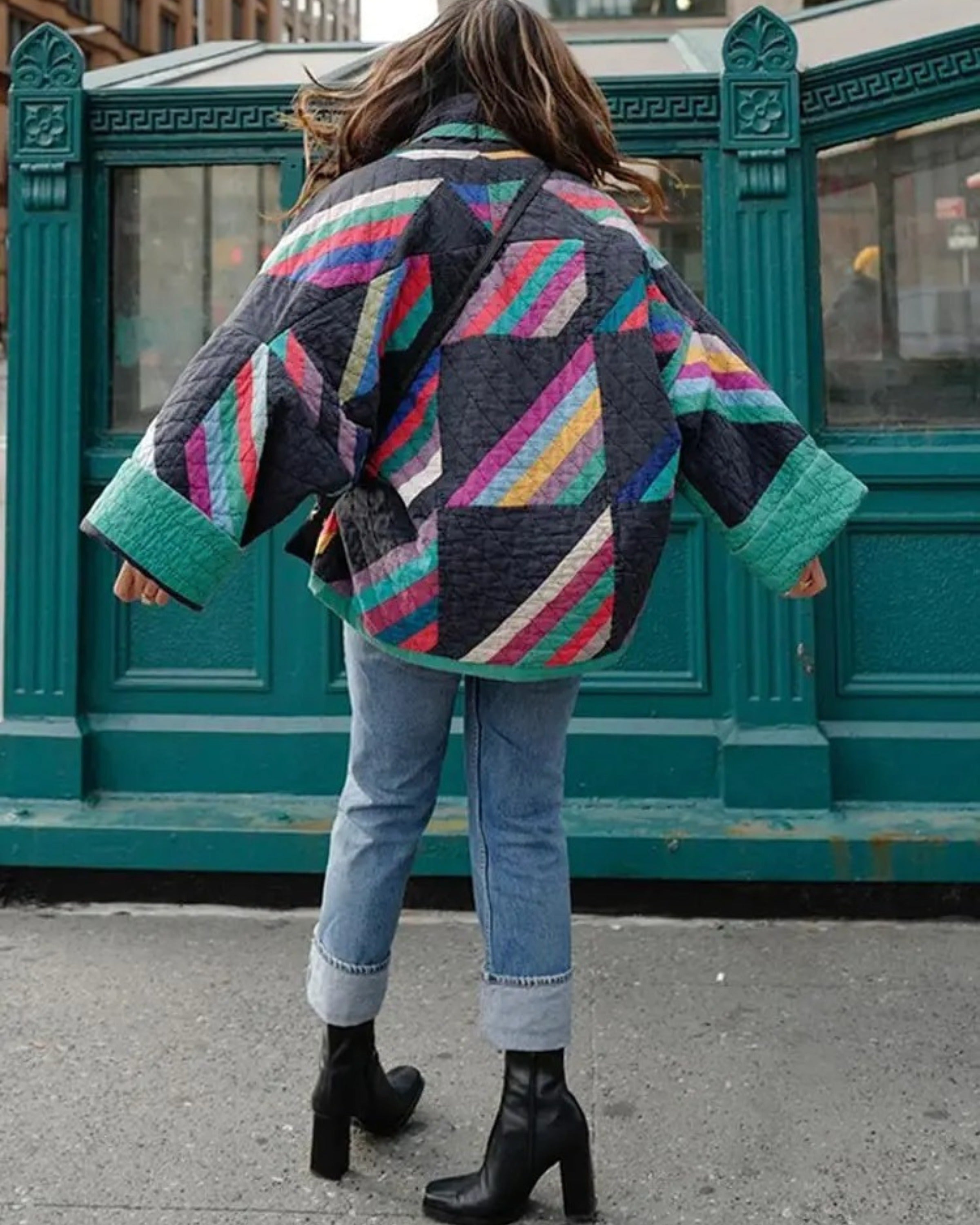 Caia - Vintage Oversize-Jacke
