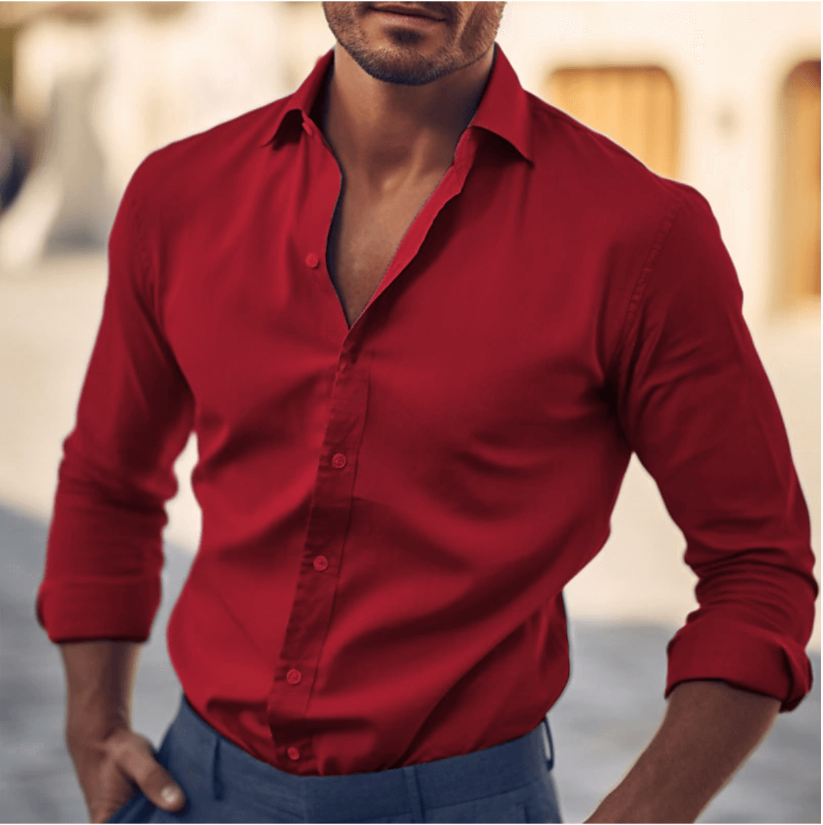 Klassisches Herrenhemd - Modern Fit