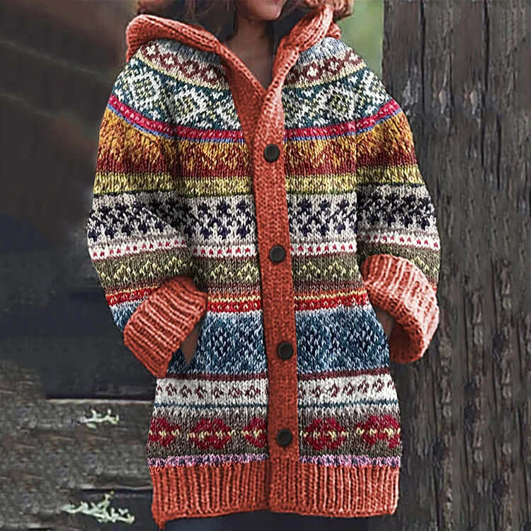 Damen Strickjacke mit Knöpfen - Gemütlich & Stilvoll