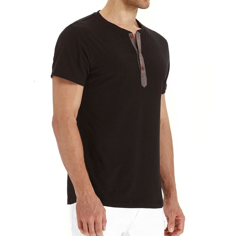 T-Shirt Herren Klassisch Baumwolle Bequem Basic – Eckhard