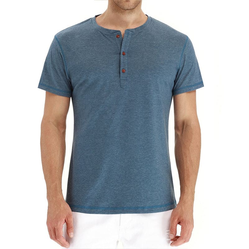 T-Shirt Herren Klassisch Baumwolle Bequem Basic – Eckhard