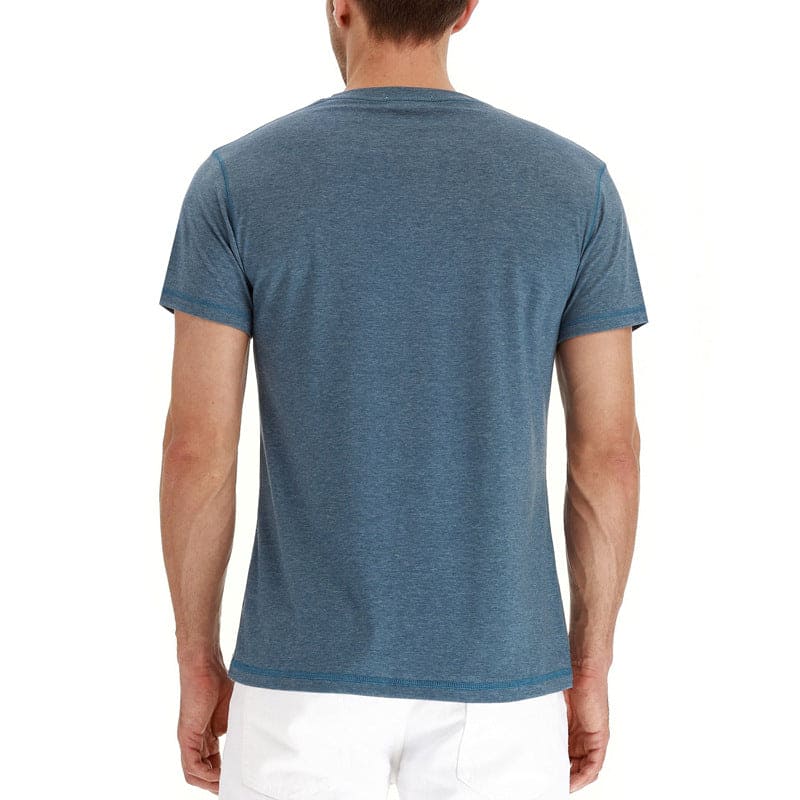 T-Shirt Herren Klassisch Baumwolle Bequem Basic – Eckhard