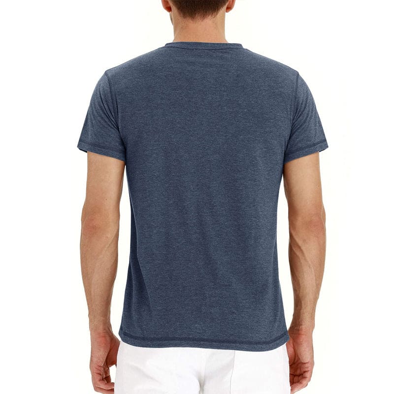 T-Shirt Herren Klassisch Baumwolle Bequem Basic – Eckhard