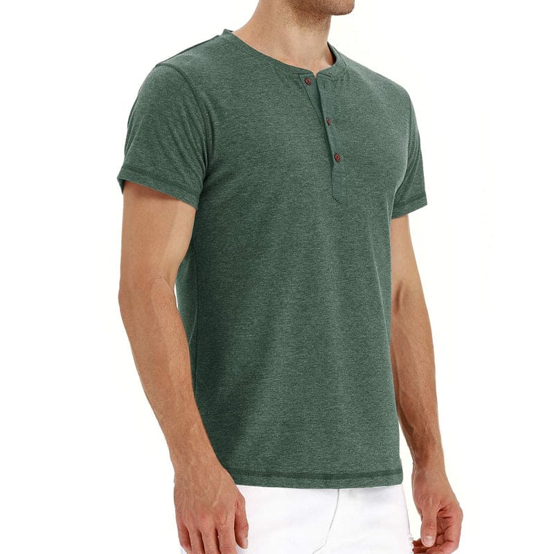 T-Shirt Herren Klassisch Baumwolle Bequem Basic – Eckhard