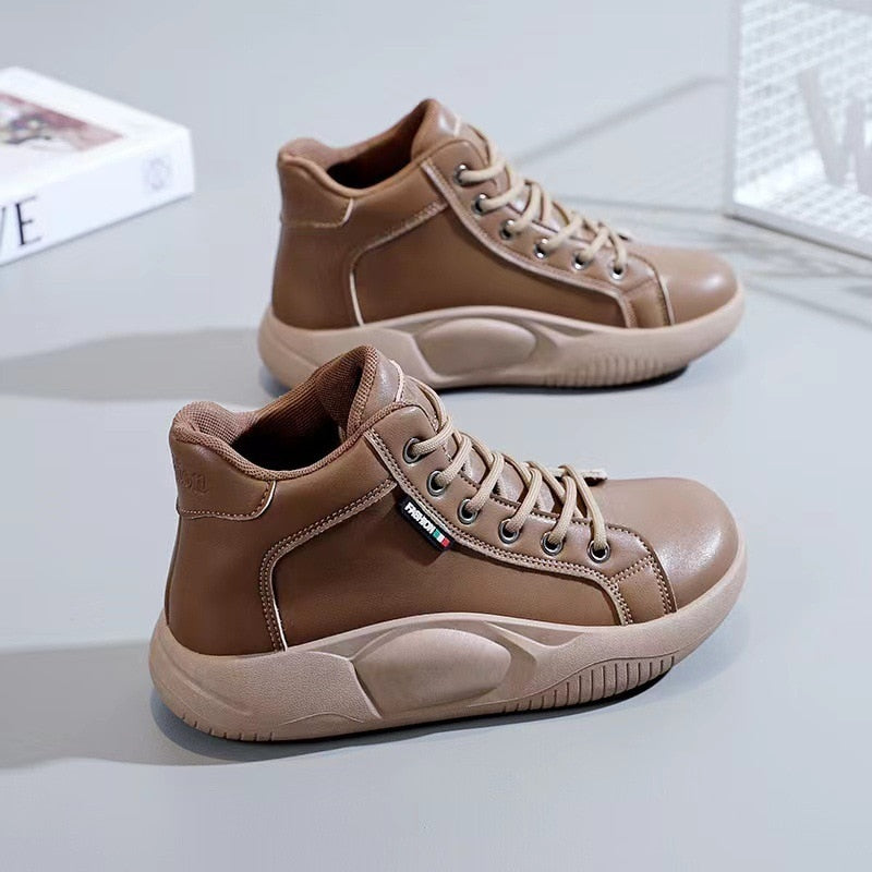 Schmerzlindernde orthopädische Komfortstiefel mit dicken Sohlen