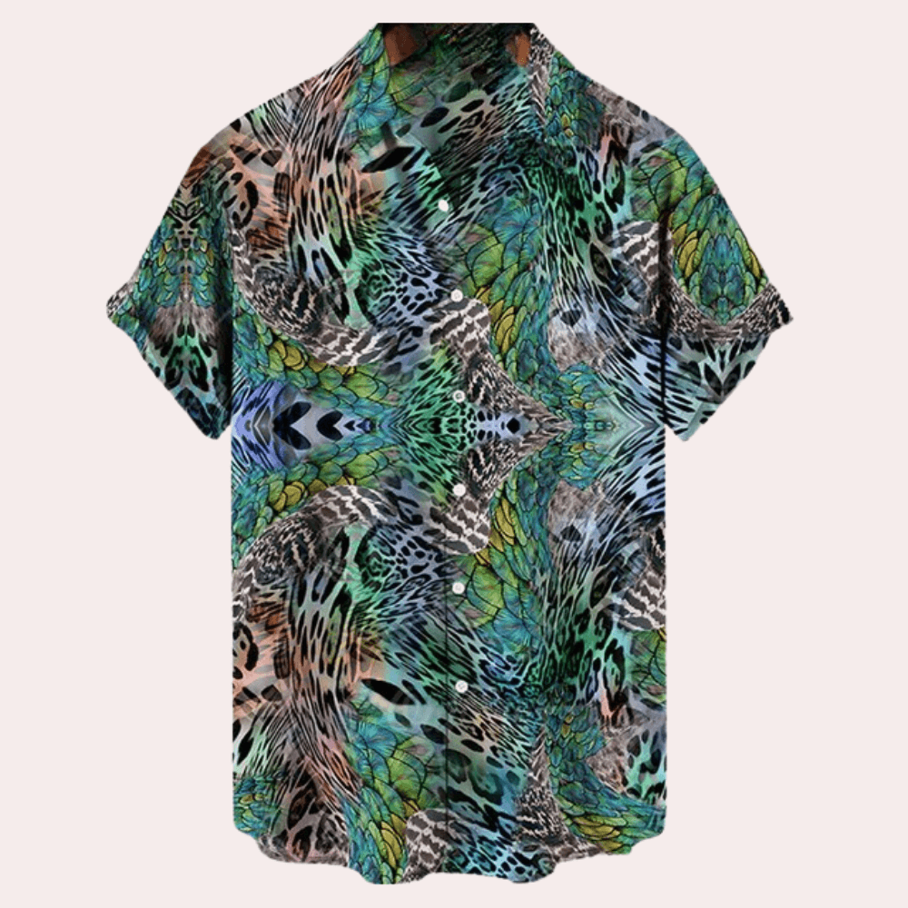 Bequemes Herren Kurzarmhemd - Sommerliches Design