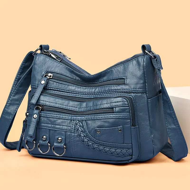 Harper™ - Stilvolle Handtaschen aus veganem Leder im Vintage-Stil