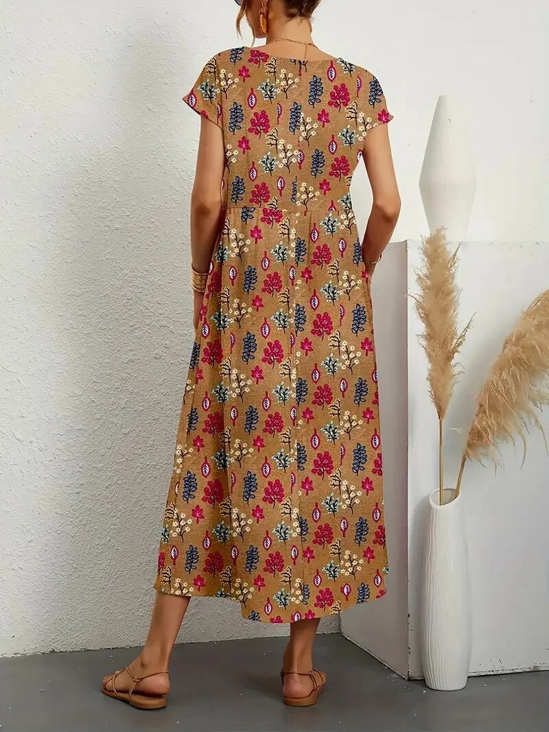Severine™ | Designer-Kleid für Eleganz mit Print