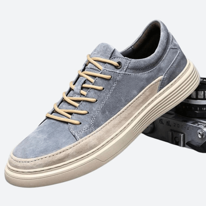 Modische Herren Leder Sneaker