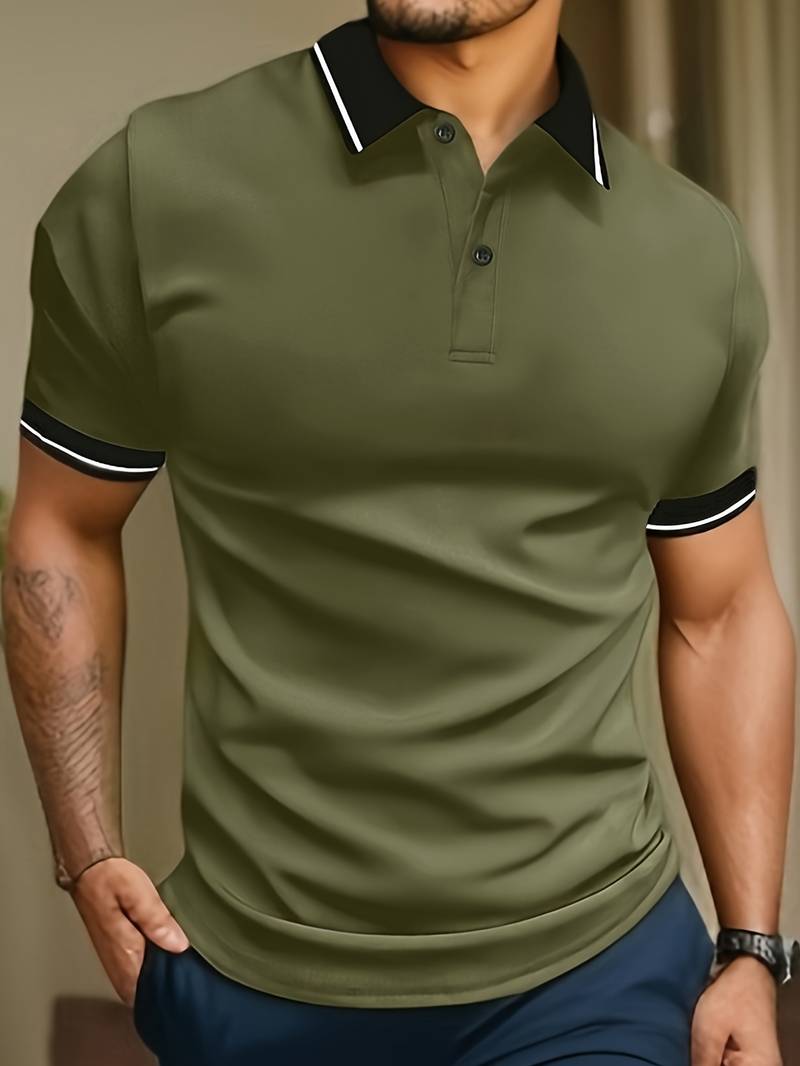 Herren Kurzarm Polo-Shirt