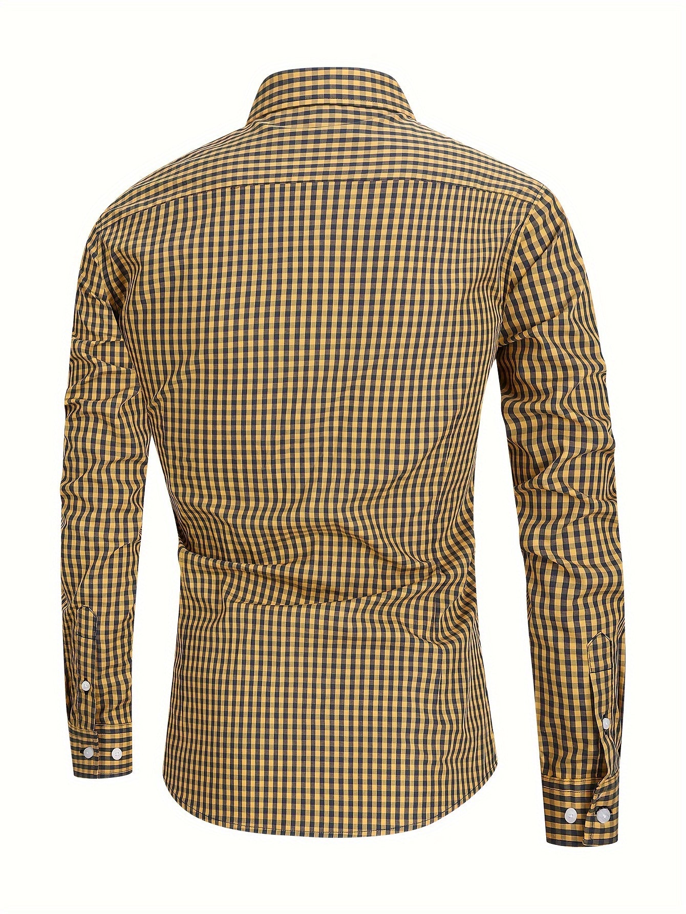 Herren-Karohemd mit bequemer Passform & Stil – Florian
