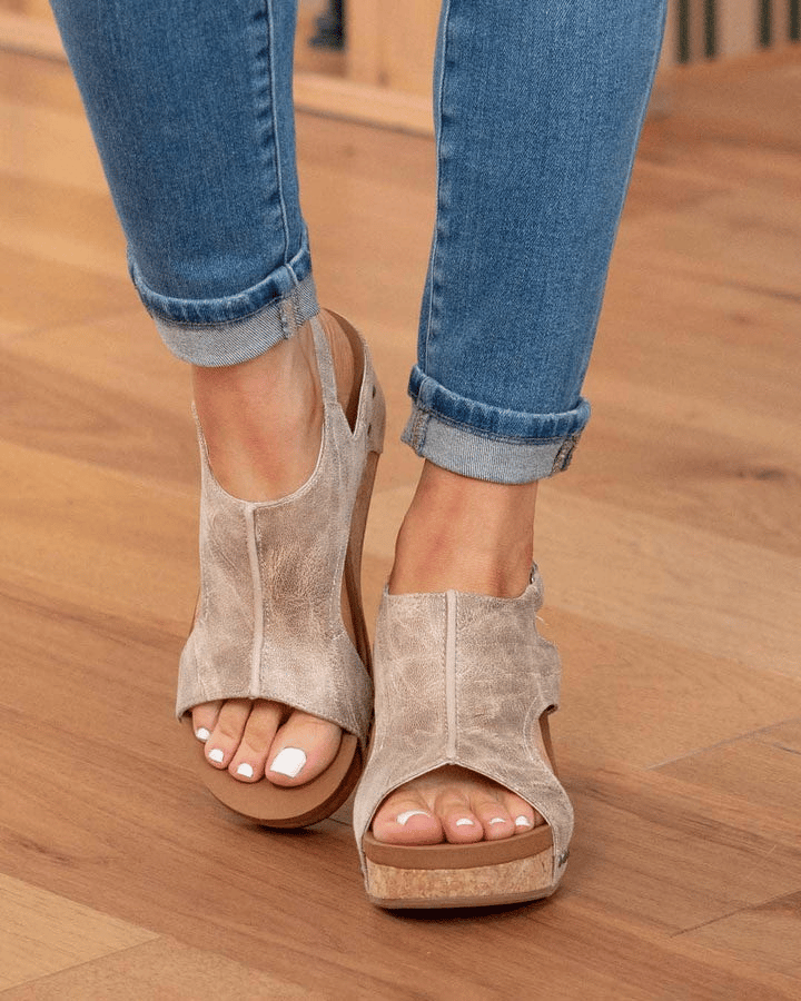 Sera – Stilvolle verstellbare Sommersandalen mit Fußgewölbeunterstützung