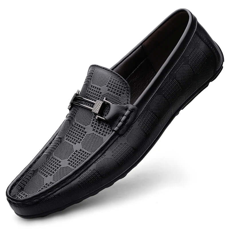 Italienischer Lederloafer für Herren