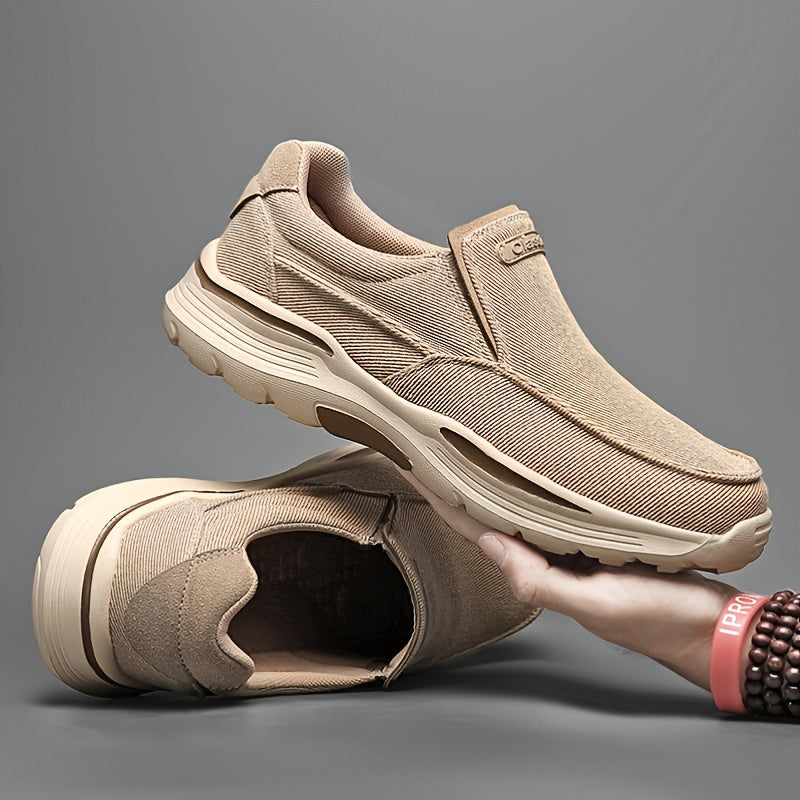 Hellgraue Canvas Loafers - Finn
