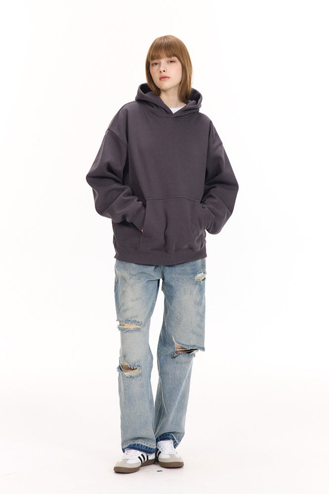Lässiger, warmer, übergroßer Hoodie