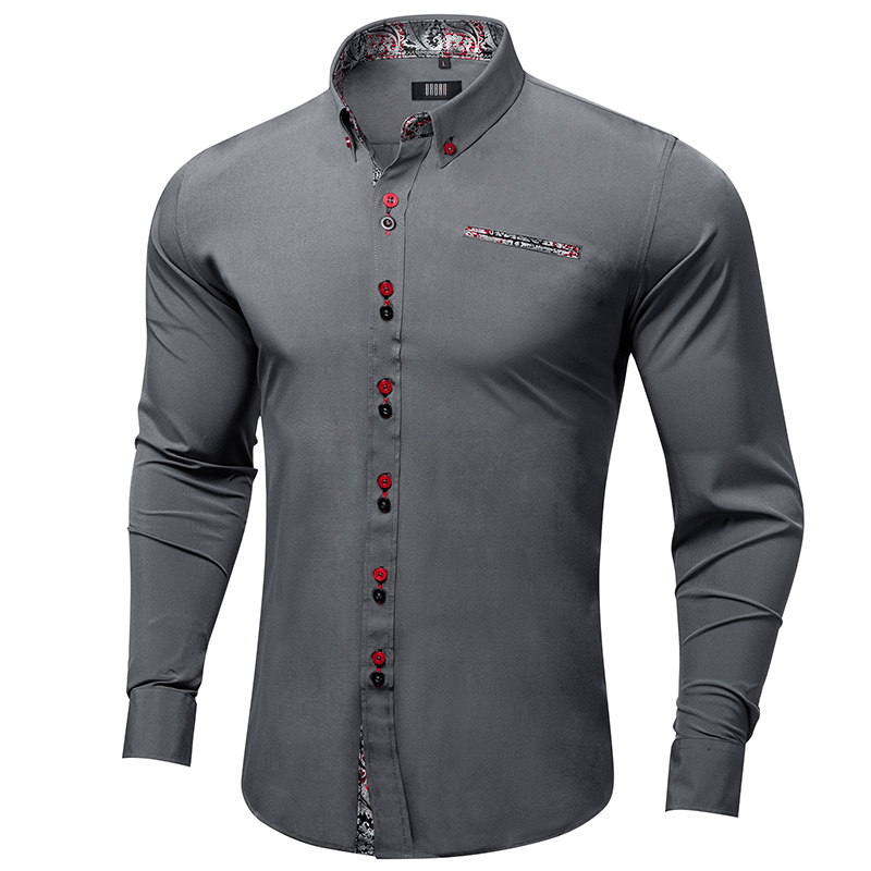 Elegantes Slim-Fit Hemd mit Knopfverschluss