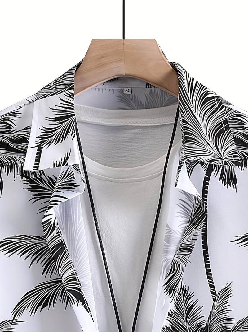 Hawaii-Hemd Kokosnussbaum-Print