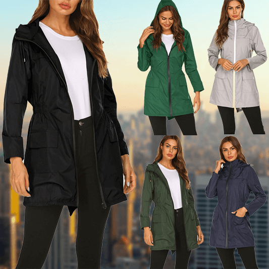 Wasserdichte Damen Outdoorjacke