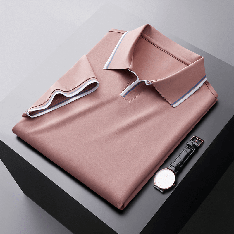 Herren Seidenpoloshirt - Elegant & Luxuriös