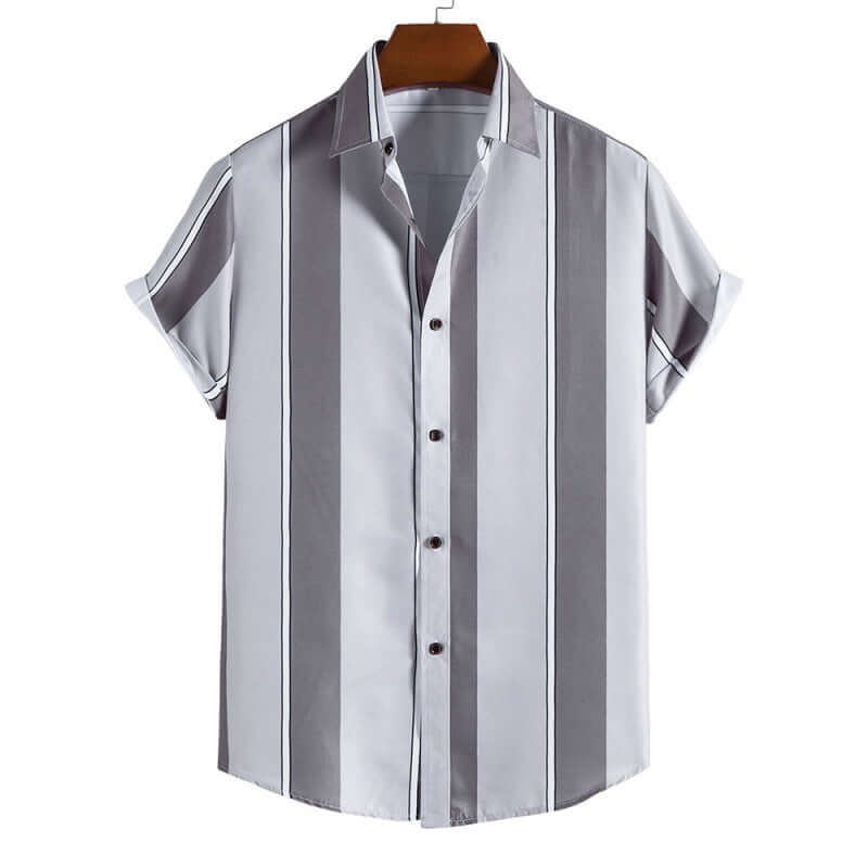 Herren Retro Freizeithemd im 50er Jahre Stil