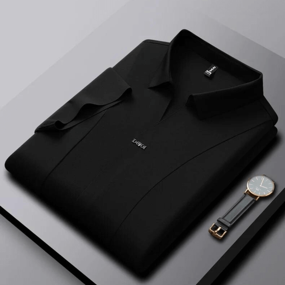 Luftiges Herren Poloshirt - Sommerlich & Elegant