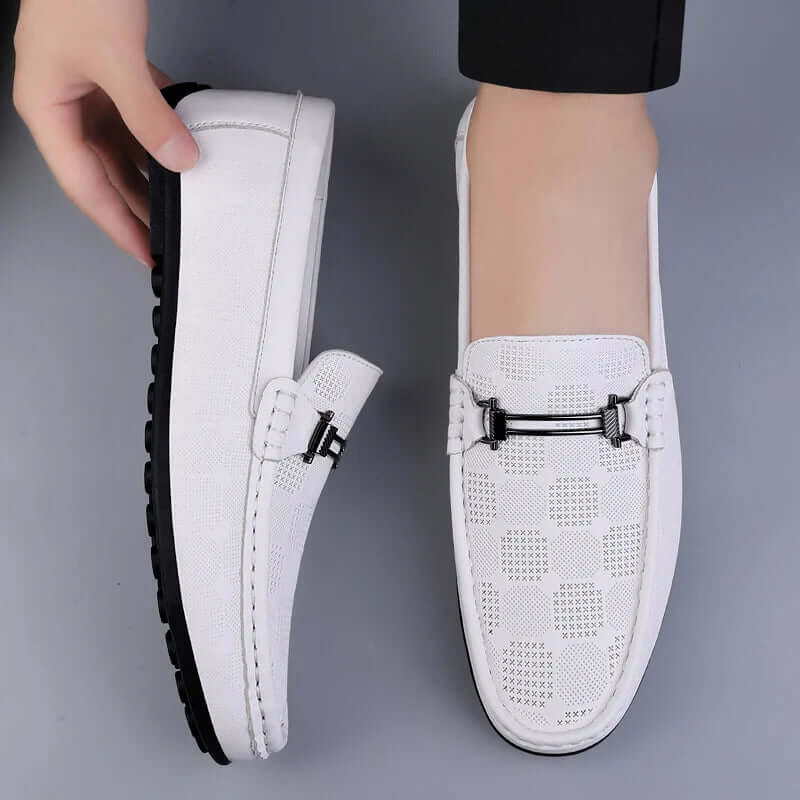 Italienischer Lederloafer für Herren