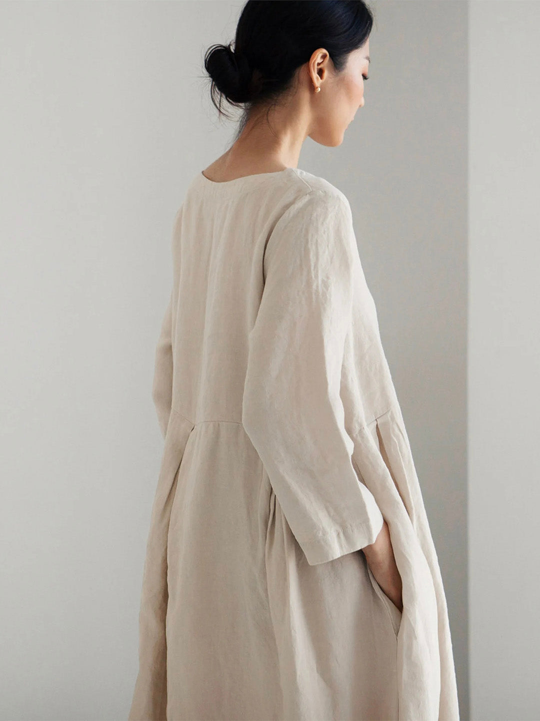 Claire™ | Designer-Midikleid für zeitlosen Komfort