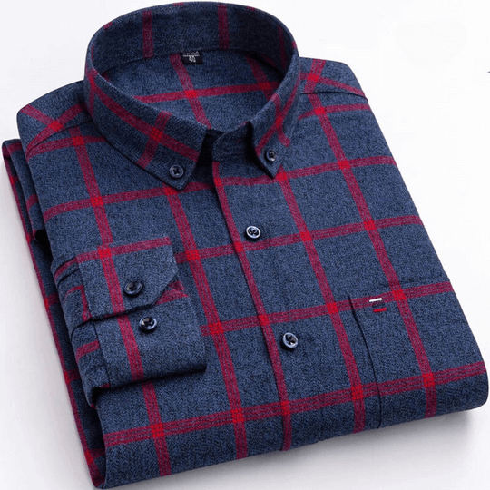 Elegantes Herren Baumwollhemd