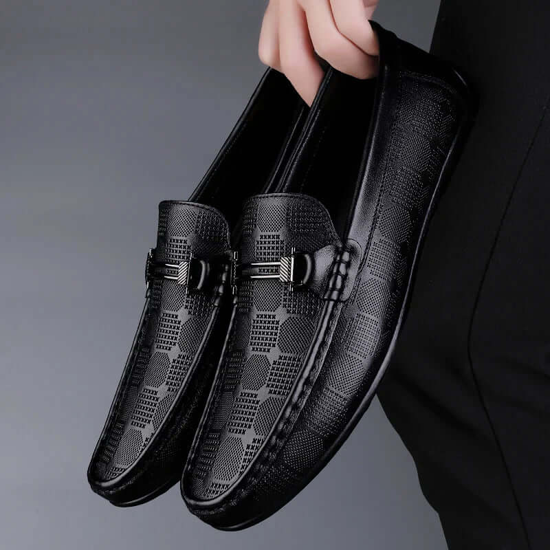 Italienischer Lederloafer für Herren