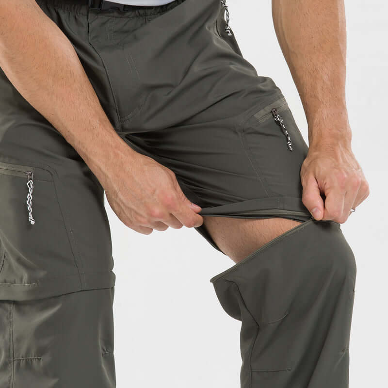 2-in-1 Robuste Wanderhose für Herren