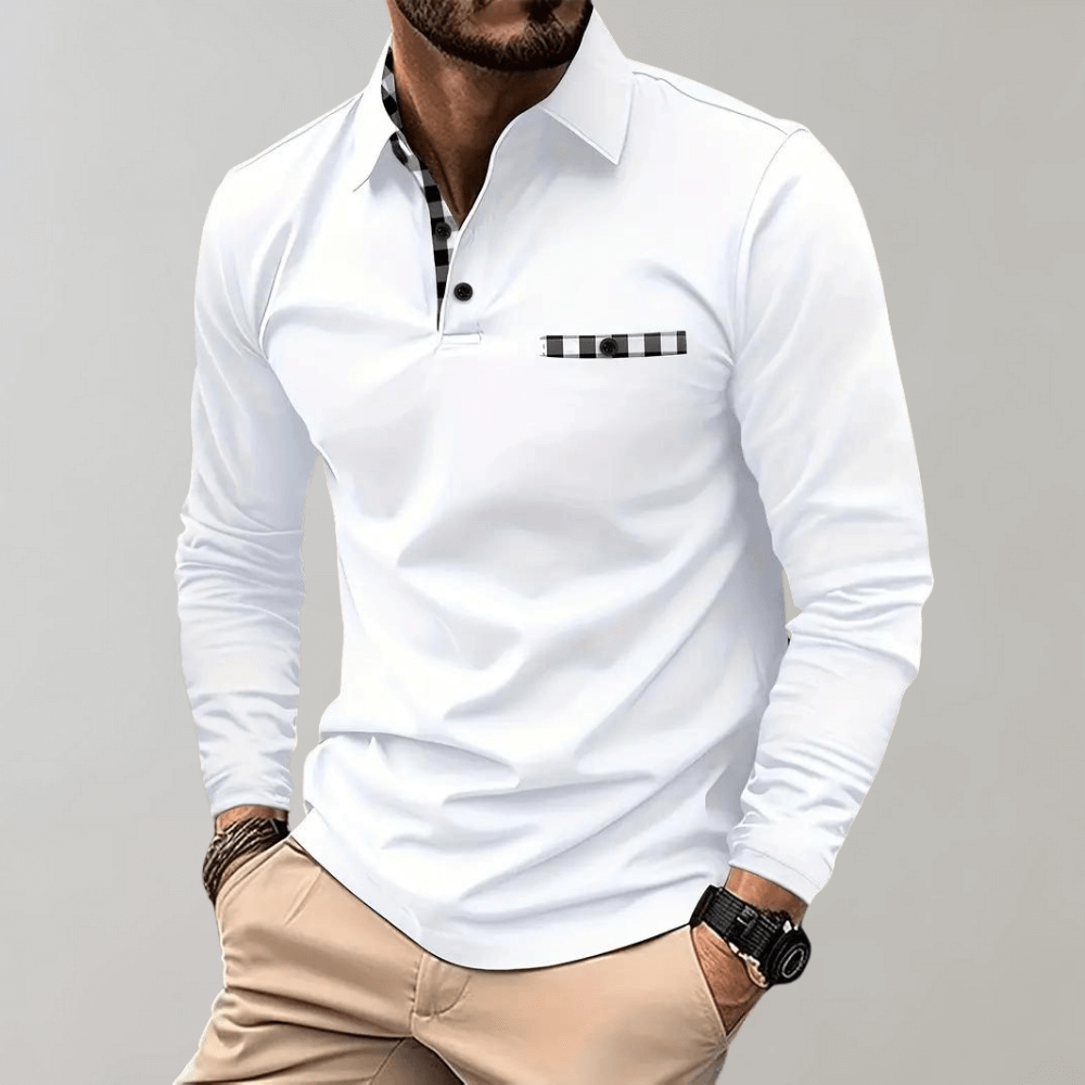 Herren Langarm-T-Shirt - Vielseitig & Modern