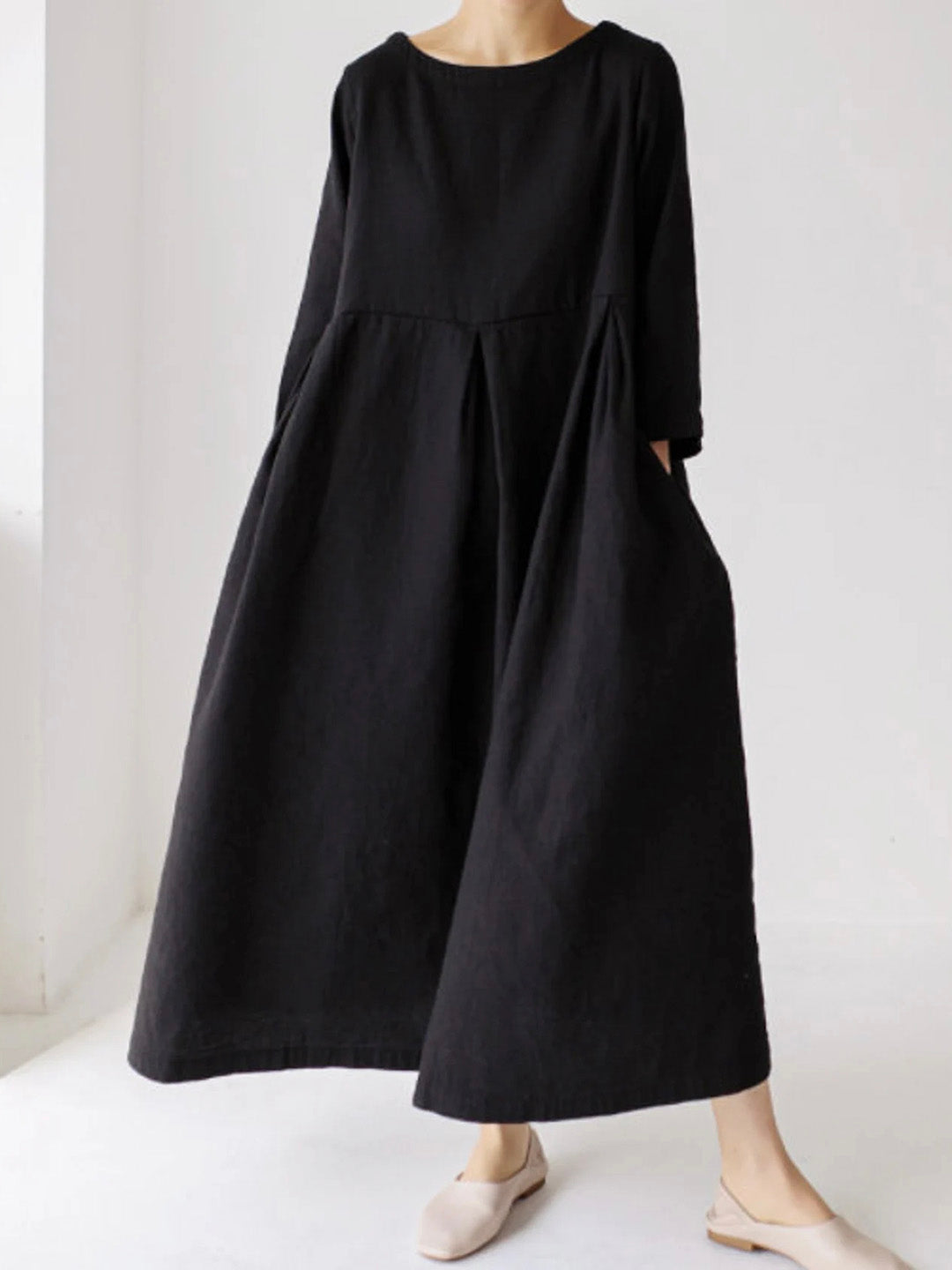 Claire™ | Designer-Midikleid für zeitlosen Komfort