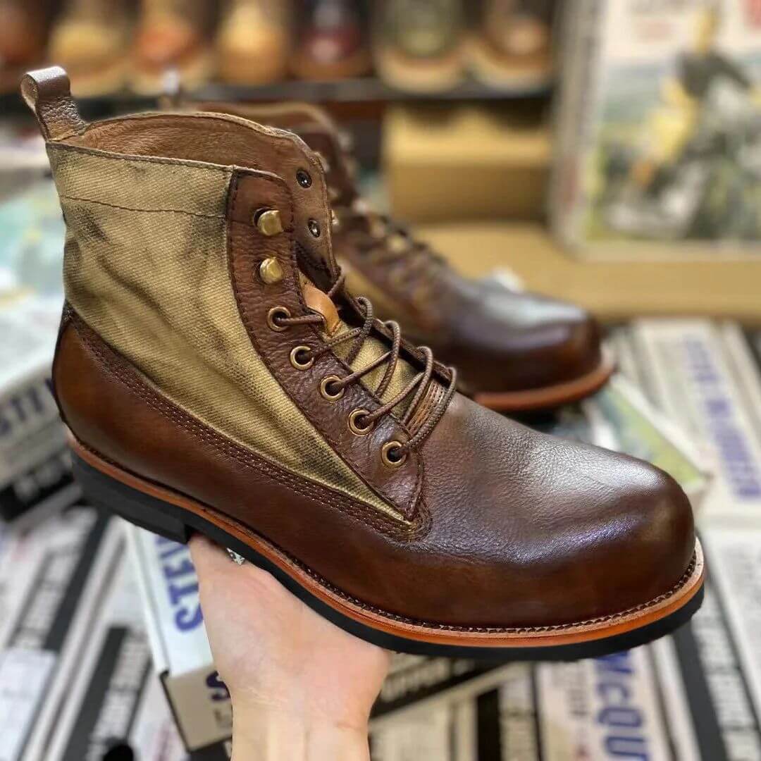 Stylische Retro-Stiefeletten
