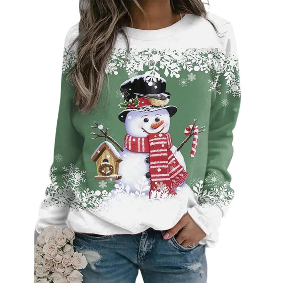 Haven Leigh | Schneemann Weihnachtspulli