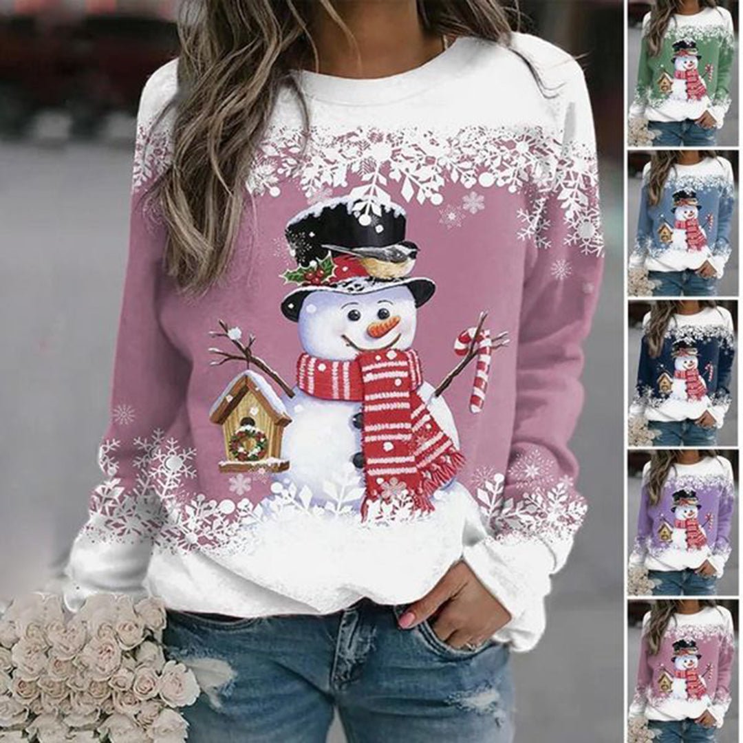 Haven Leigh | Schneemann Weihnachtspulli