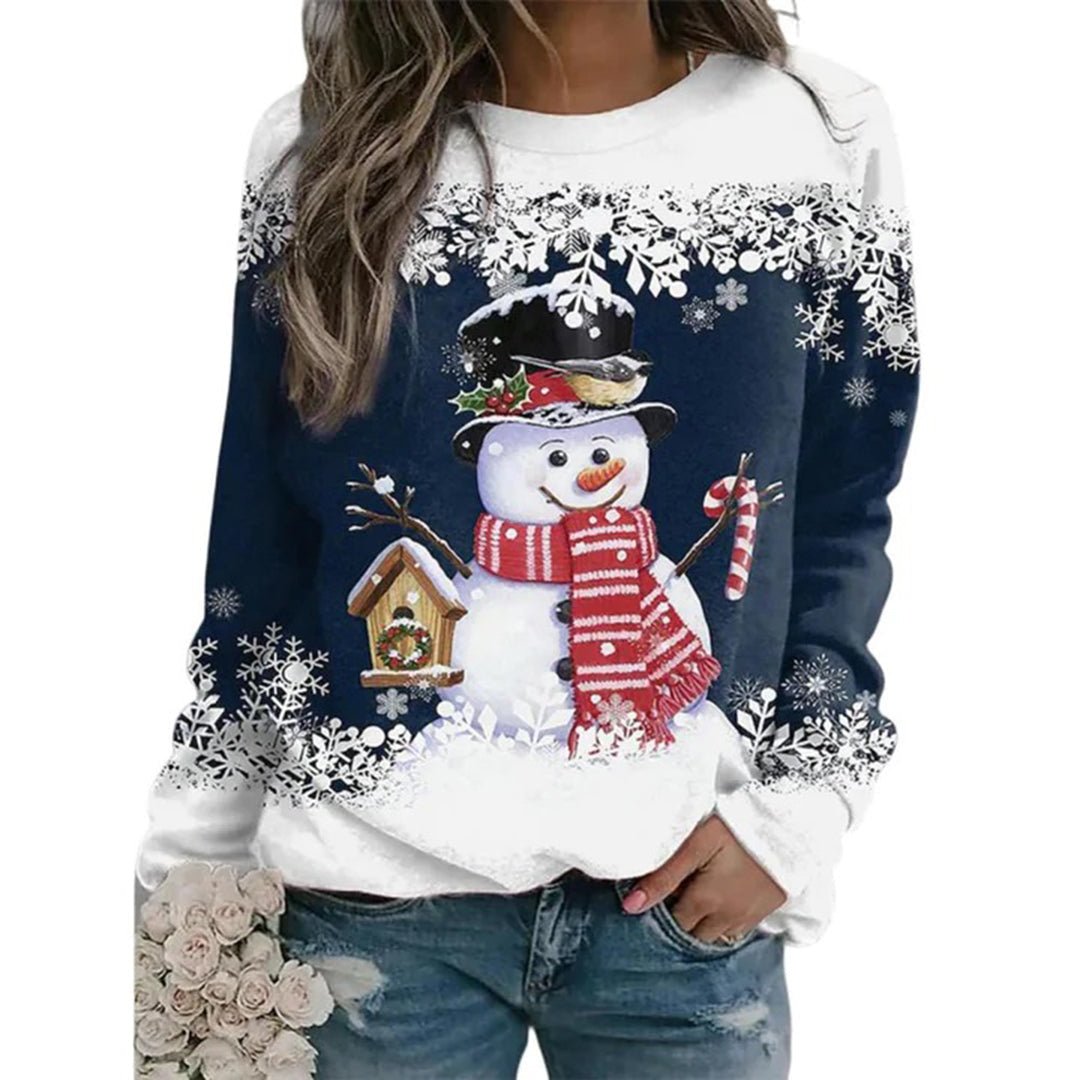 Haven Leigh | Schneemann Weihnachtspulli